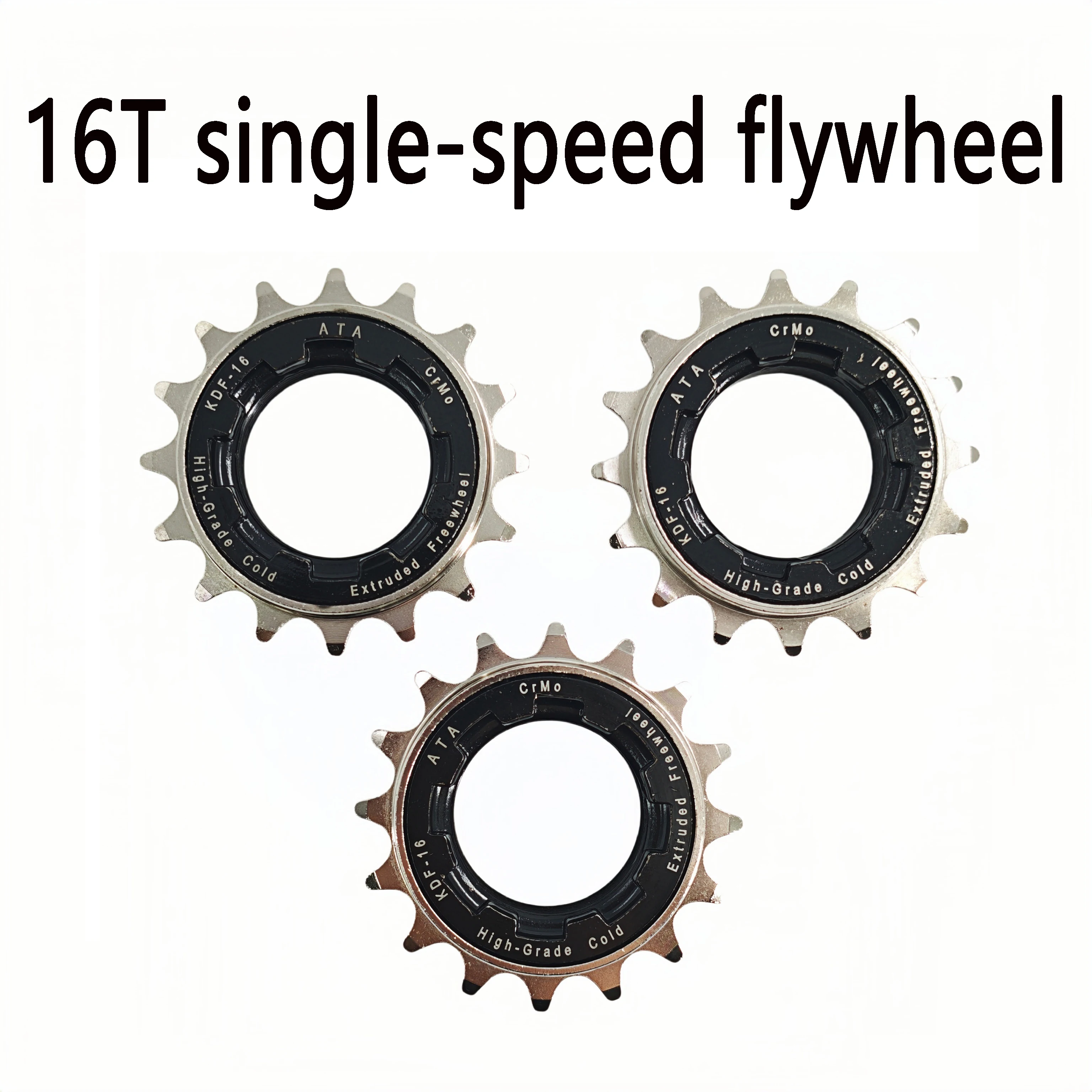 16T Teeth Single Speed Freewheel Flywheel Sprocket 1/2" X 1/8" For BMX Fixed Gear Vintage City bike Flywheel CNC High Quality
16T Teeth Single Speed Freewheel Flywheel Sprocket 1/2" X 1/8" For BMX Fixed Gear Vintage City bike Flywheel CNC High Quality