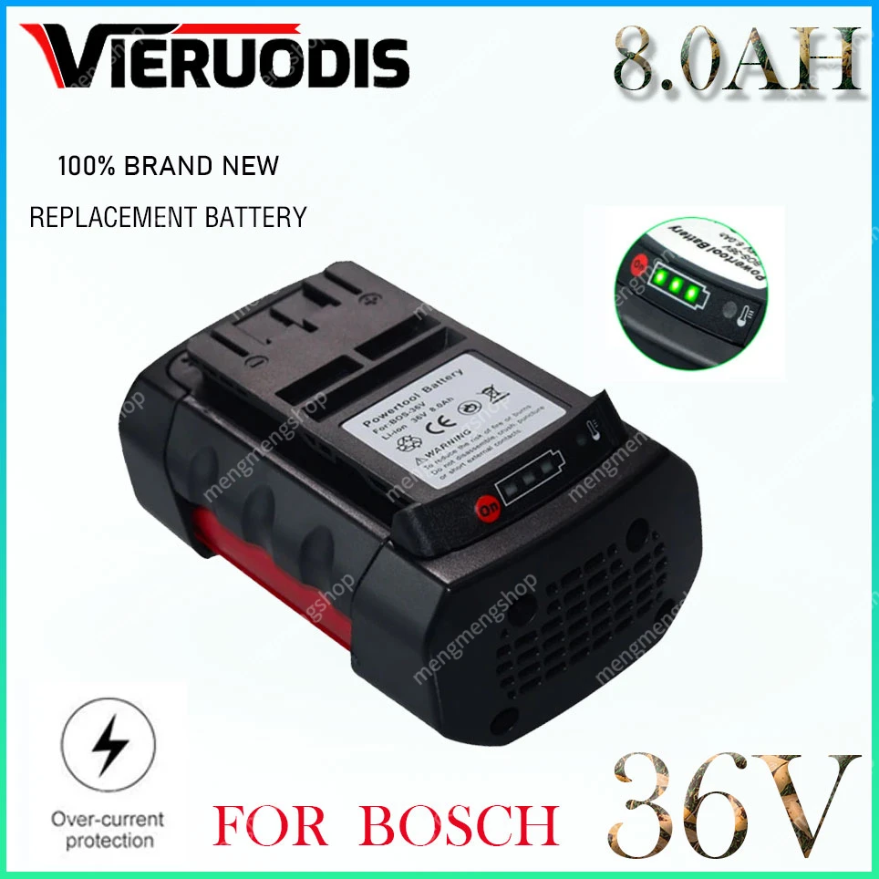 Литий-ионный аккумулятор для Bosch 36 в 6000 мАч 8000 мАч 9000 мАч BAT4030 BAT4040 BAT4050 BTA4060
Литий-ионный аккумулятор для Bosch 36 в 6000 мАч 8000 мАч 9000 мАч BAT4030 BAT4040 BAT4050 BTA4060
