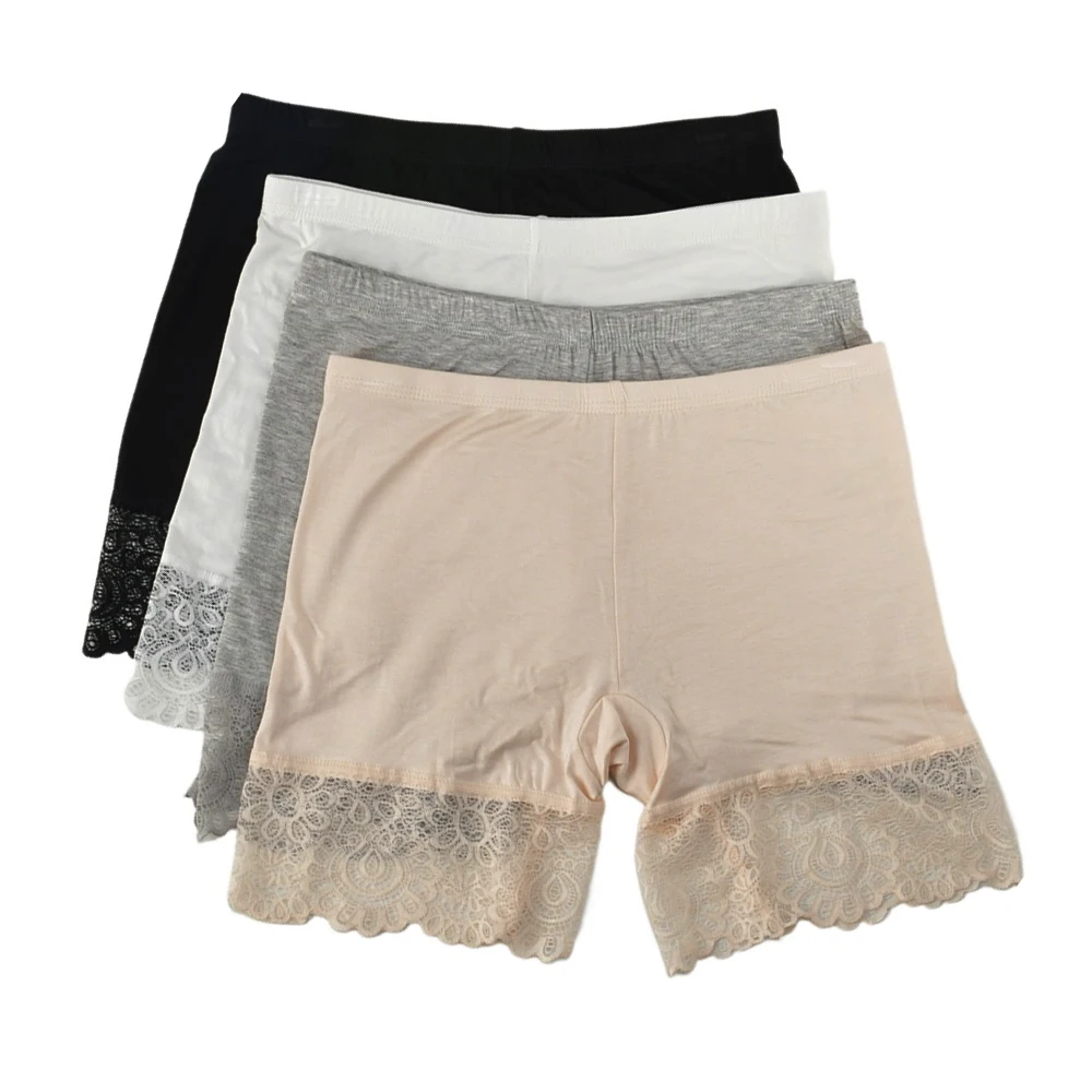 Women Plus Big Size Safety With Lace Woman Panties Pants High Waist Shorts Under Female Summer Under Skirt Shorts Modal Ice Silk
Women Plus Big Size Safety With Lace Woman Panties Pants High Waist Shorts Under Female Summer Under Skirt Shorts Modal Ice Silk