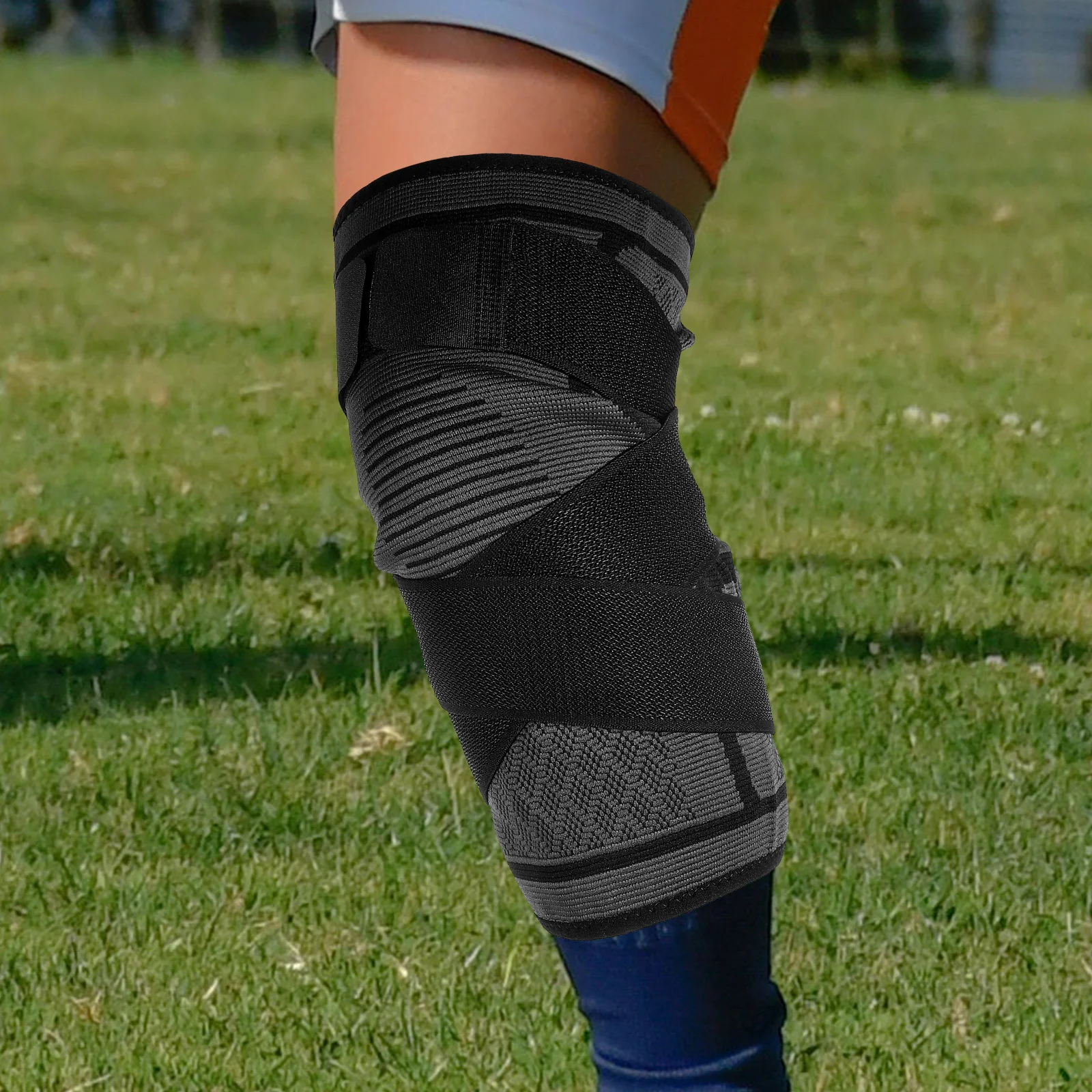 Nylon Knee Pads M Size Black Breathable Support Portable Warm Fitness Outdoor Jogging Cycling Running Accessories Elastic Brace
Nylon Knee Pads M Size Black Breathable Support Portable Warm Fitness Outdoor Jogging Cycling Running Accessories Elastic Brace