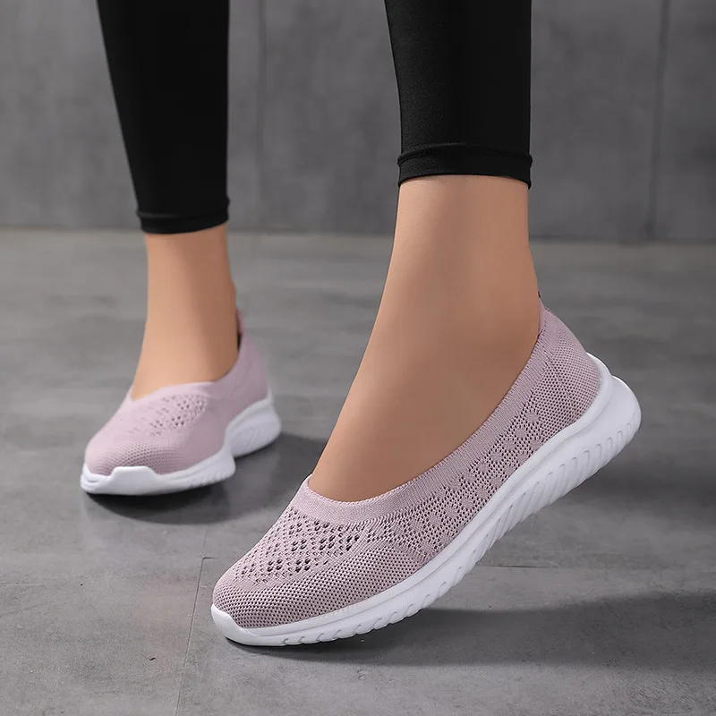 Women Spring Casual Mesh Sneaker Breathable Lightweight Flat Shoes Slip on Walking Sneakers Fashion Loafers for Women Plus Size
Women Spring Casual Mesh Sneaker Breathable Lightweight Flat Shoes Slip on Walking Sneakers Fashion Loafers for Women Plus Size