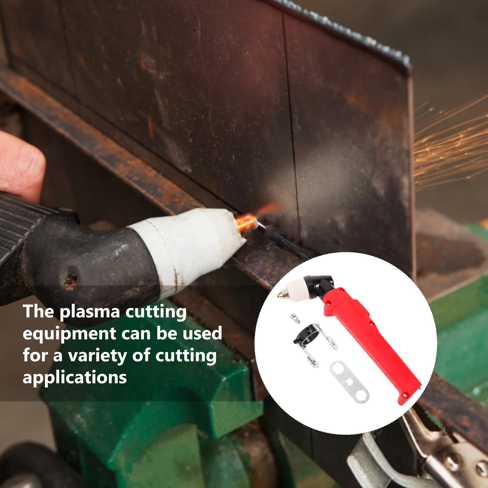Plasma Cutting Torch Accessories for Metal Parts Cutter Tool Machine 80 Degree Bend Durable Efficient Various Industries
Plasma Cutting Torch Accessories for Metal Parts Cutter Tool Machine 80 Degree Bend Durable Efficient Various Industries