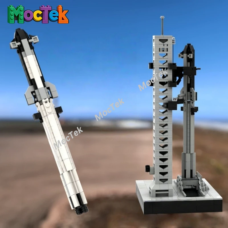 Launch Site Building Blocks Futuristic Spaceport Aerospace Scene DIY Assembly Desktop Display Ornament
Launch Site Building Blocks Futuristic Spaceport Aerospace Scene DIY Assembly Desktop Display Ornament