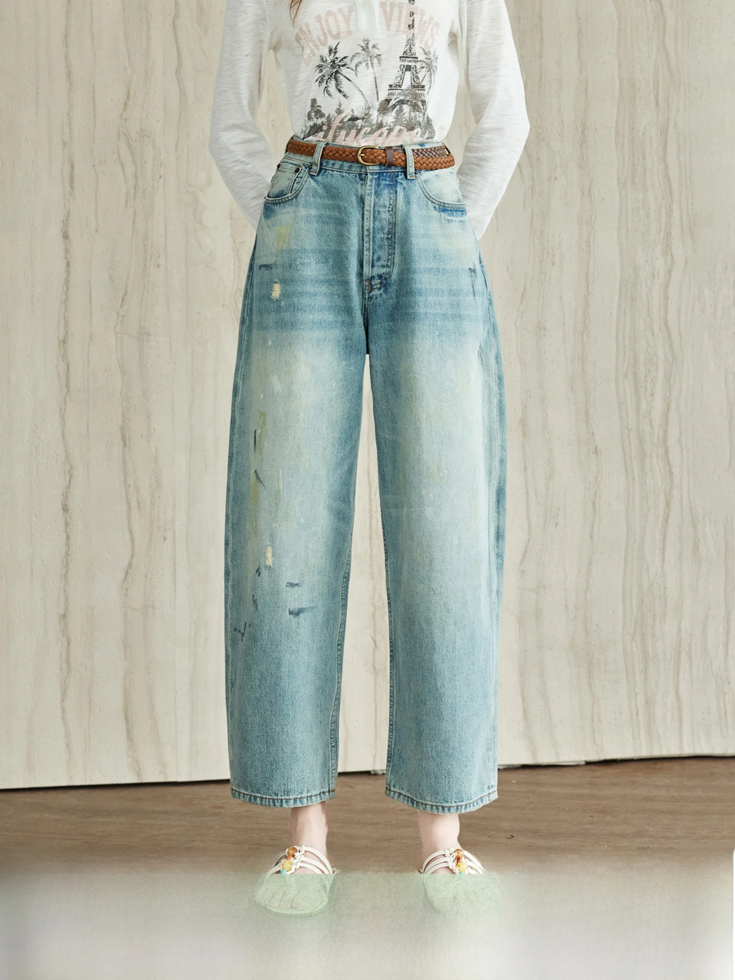 Retro Washed Long Velvet Cotton Banana Straight Leg Jeans Women's Comfortable Stretchy Retro Style Natural Waist Jeans
Retro Washed Long Velvet Cotton Banana Straight Leg Jeans Women's Comfortable Stretchy Retro Style Natural Waist Jeans
