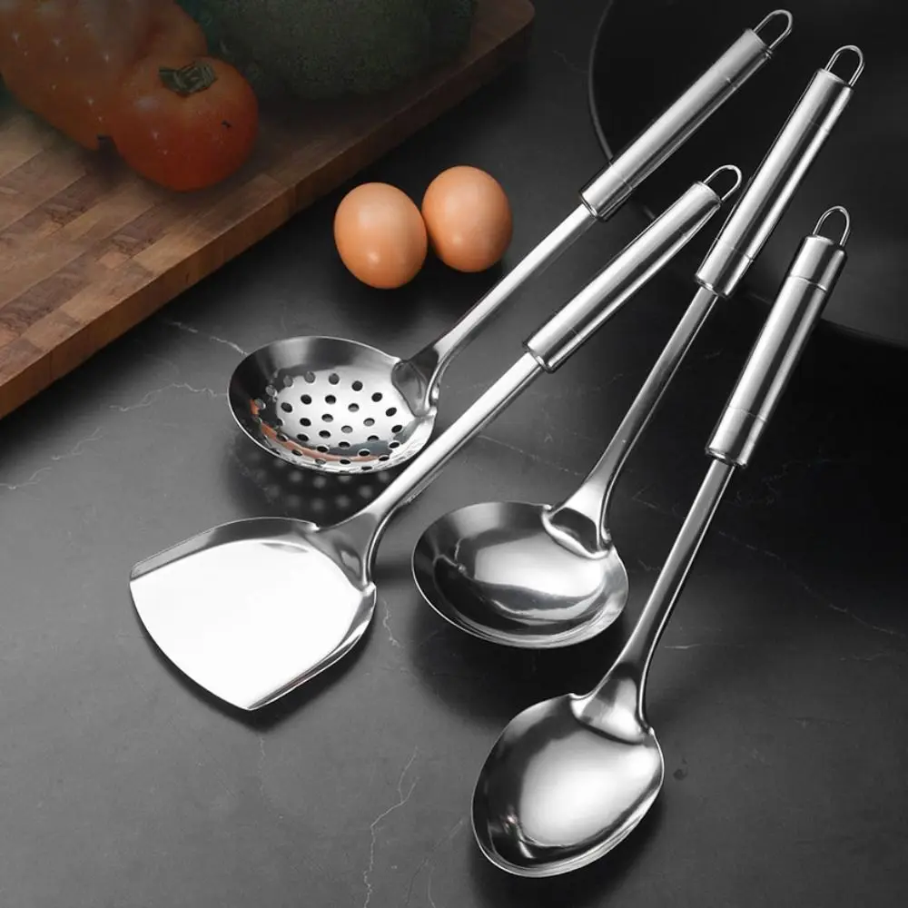 9Pcs Stainless Steel Kitchen Cooking Utensils Set Rust-proof Long Handle Cooking Spatula Set Durable Shovel Set Pasta
9Pcs Stainless Steel Kitchen Cooking Utensils Set Rust-proof Long Handle Cooking Spatula Set Durable Shovel Set Pasta