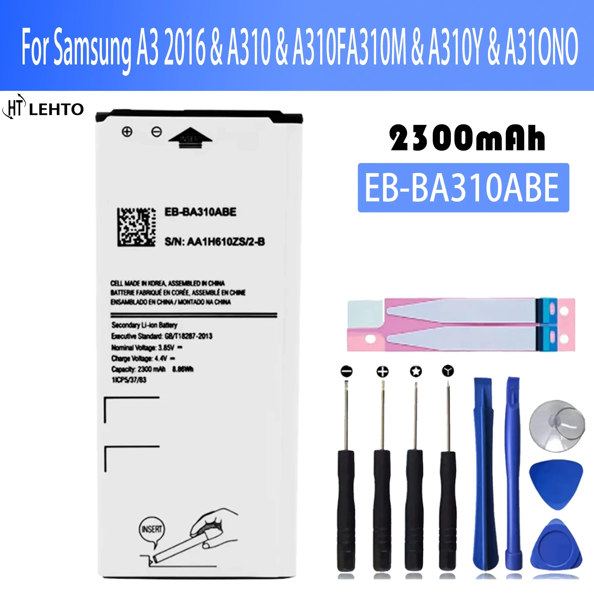 Новый 100% аккумулятор EB-BA310ABE для Samsung GALAXY A3 2016 Edition A310 A5310A A310F SM-A310F A310M A310Y, аккумуляторы для телефонов
Новый 100% аккумулятор EB-BA310ABE для Samsung GALAXY A3 2016 Edition A310 A5310A A310F SM-A310F A310M A310Y, аккумуляторы для телефонов