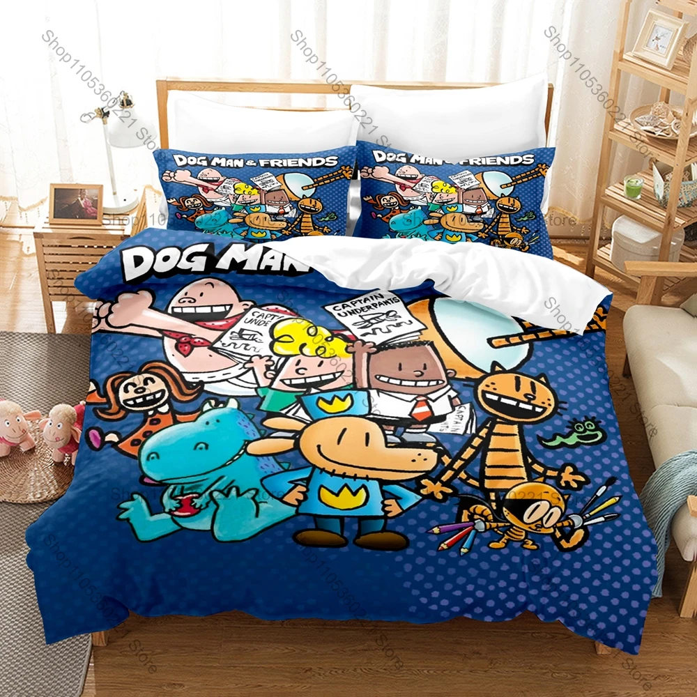 Personality Dog Man Kids Bedding Set New 3D Print Duvet Cover Set Cute Bedroom Decor Bedclothes Pillowcase Children Bedroom Deco
Personality Dog Man Kids Bedding Set New 3D Print Duvet Cover Set Cute Bedroom Decor Bedclothes Pillowcase Children Bedroom Deco