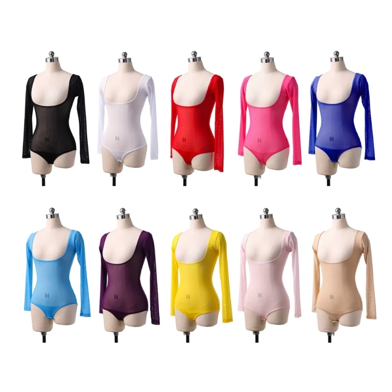 E15F Дышащий костюм для танца живота, летняя репетиционная одежда, легко меняющийся нейлоновый эластичный комбинезон
E15F Дышащий костюм для танца живота, летняя репетиционная одежда, легко меняющийся нейлоновый эластичный комбинезон
