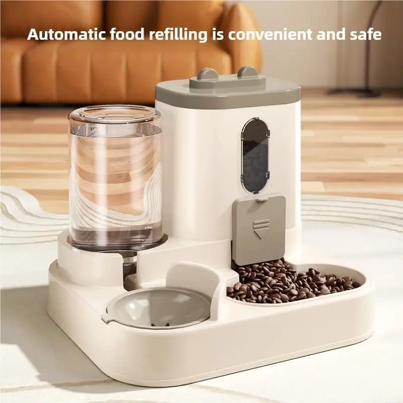 Customizable Two-in-One Upgraded Automatic Pets Feeder and Water Dispenser Combo Set 
Customizable Two-in-One Upgraded Automatic Pets Feeder and Water Dispenser Combo Set