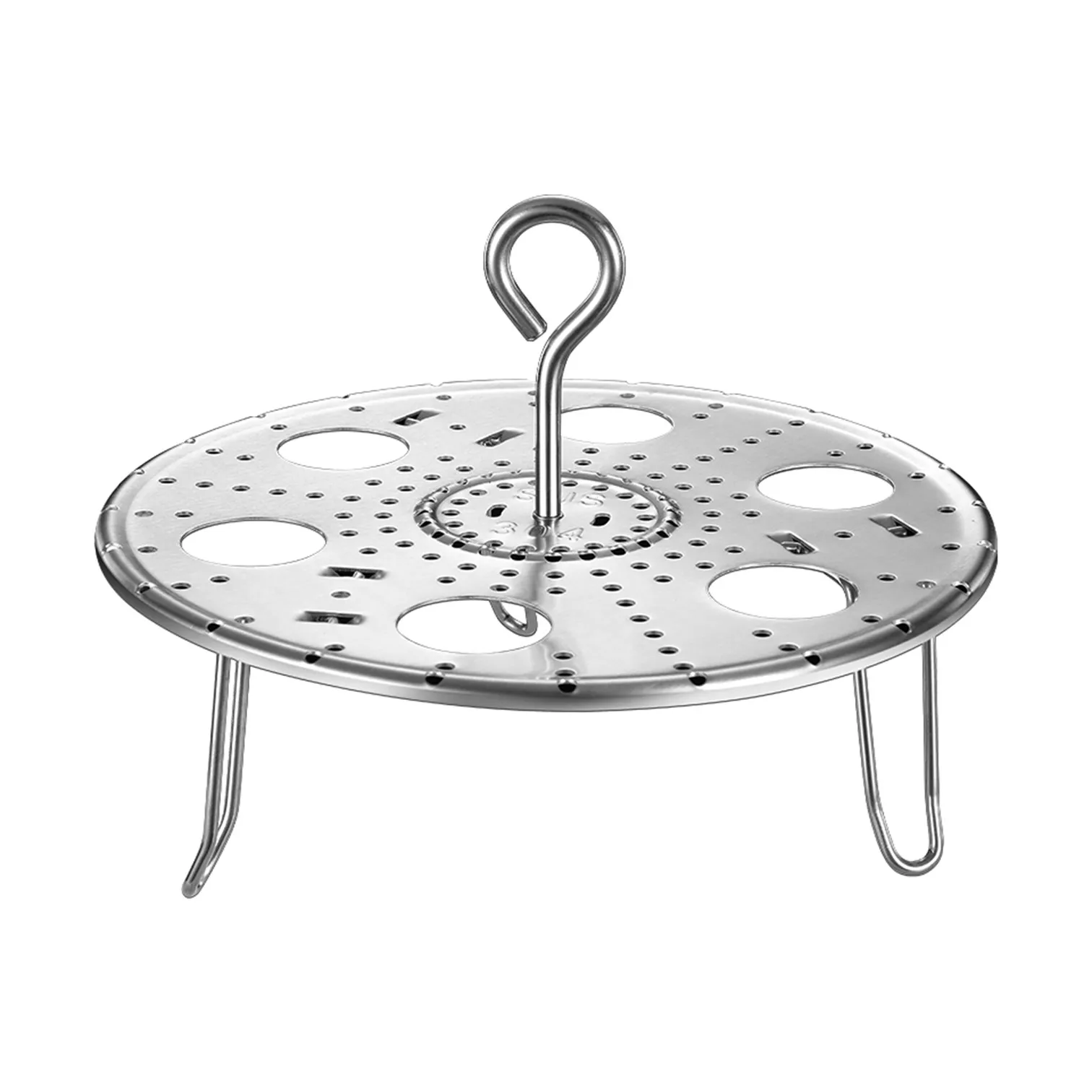 LFGB Certification 304 Stainless Steel Kitchen Egg Steaming Rack Detachable and Foldable Steamer Heating Tool for Breakfast
LFGB Certification 304 Stainless Steel Kitchen Egg Steaming Rack Detachable and Foldable Steamer Heating Tool for Breakfast