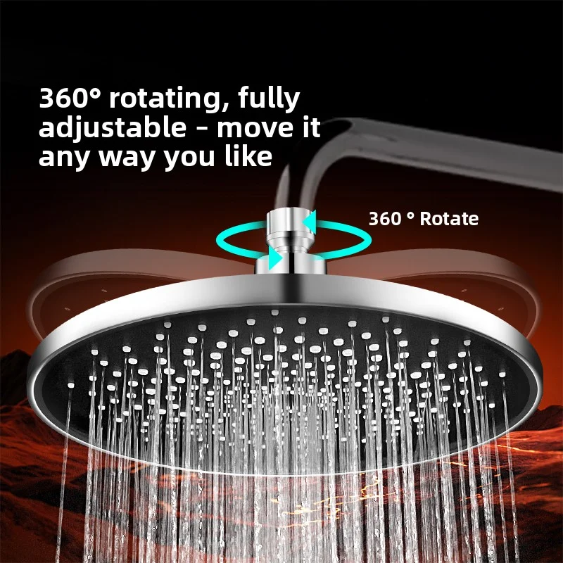 360 ° Вращающаяся насадка для тропического душа — силиконовые самоочищающиеся насадки, без засорения, большое покрытие для спа-центров в ванной комнате
360 ° Вращающаяся насадка для тропического душа — силиконовые самоочищающиеся насадки, без засорения, большое покрытие для спа-центров в ванной комнате