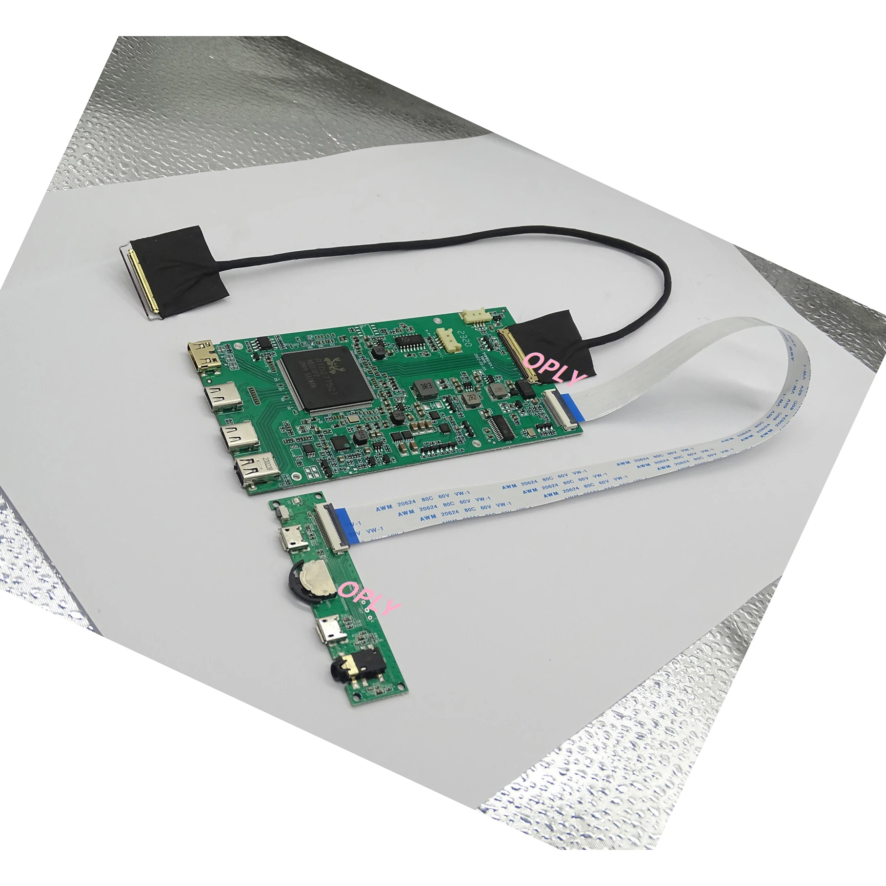 Комплект контроллера 4K Type C mini DP mini HDMI, совместимый для B173ZAN01.0 B173ZAN01.1 B173ZAN01.4 3840X2160 17,3 дюйма, панельные экраны
Комплект контроллера 4K Type C mini DP mini HDMI, совместимый для B173ZAN01.0 B173ZAN01.1 B173ZAN01.4 3840X2160 17,3 дюйма, панельные экраны