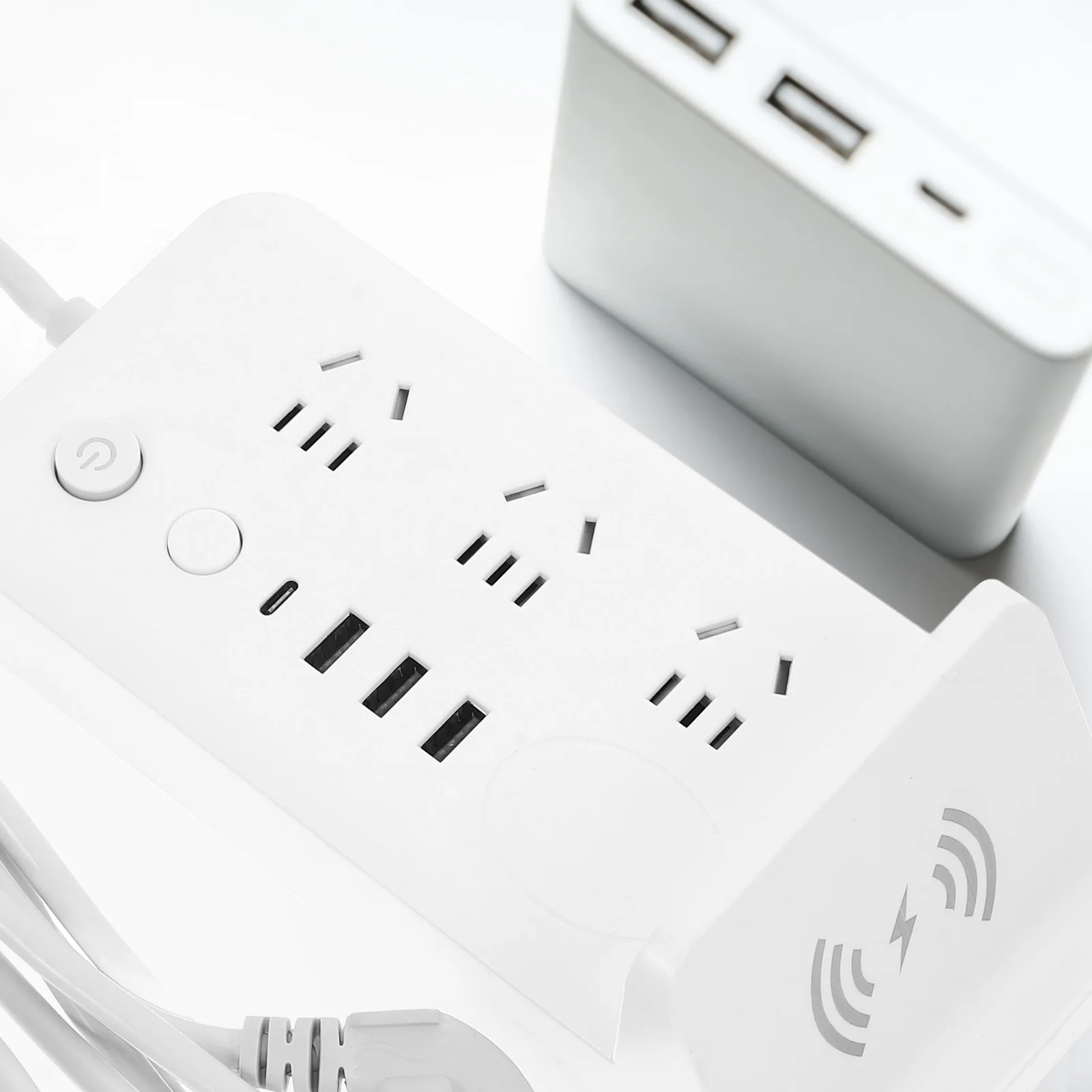 Wireless Power Strip USB Charging Socket 3 Ports Intelligent Control Outlet Home Office Desk Accessories Safe Use PC PP Material
Wireless Power Strip USB Charging Socket 3 Ports Intelligent Control Outlet Home Office Desk Accessories Safe Use PC PP Material