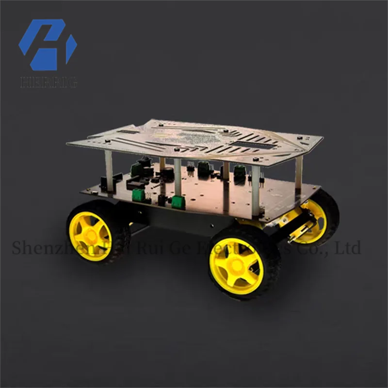 DFRobot Cherokee 4-Wheel Arduino-Compatible Smart Robot Car Platform
DFRobot Cherokee 4-Wheel Arduino-Compatible Smart Robot Car Platform