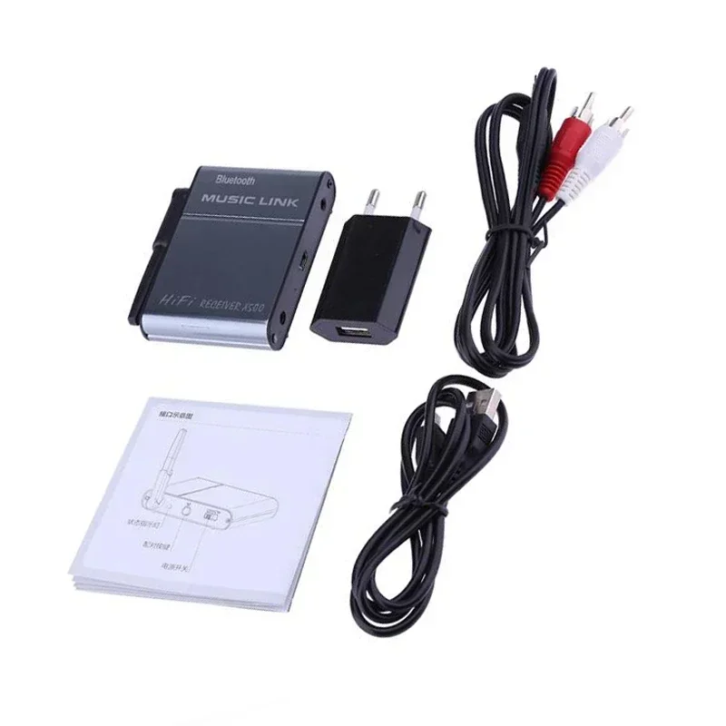 X500 Bluetooth 4.0 HiFi Audio Receiver Wireless Music Link CSR8635 2.4G ISM Band for Phone Tablet Support AAC MP3 SBC Silver/Gol
X500 Bluetooth 4.0 HiFi Audio Receiver Wireless Music Link CSR8635 2.4G ISM Band for Phone Tablet Support AAC MP3 SBC Silver/Gol
