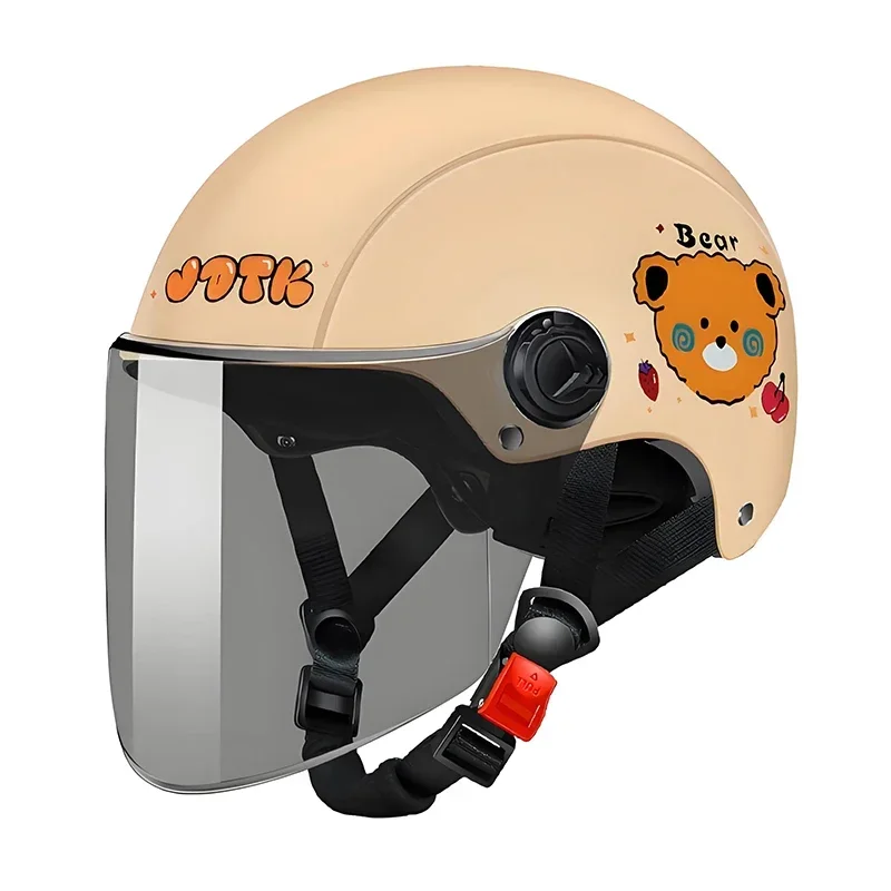 Motorcycle Helmet Woman men Electric Bike Half Helmet Anti Safety Hat Bicycle Cap With Goggles
Motorcycle Helmet Woman men Electric Bike Half Helmet Anti Safety Hat Bicycle Cap With Goggles