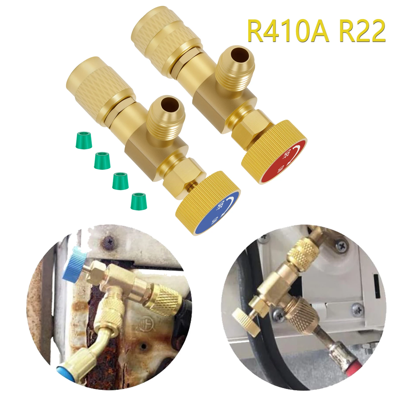 2 шт., предохранительный клапан для наполнения хладагента, быстроразъемное соединение для кондиционера R410A R22, адаптеры для разъемов 1/4 «папа» на 1/4 дюйма «мама»
2 шт., предохранительный клапан для наполнения хладагента, быстроразъемное соединение для кондиционера R410A R22, адаптеры для разъемов 1/4 «папа» на 1/4 дюйма «мама»