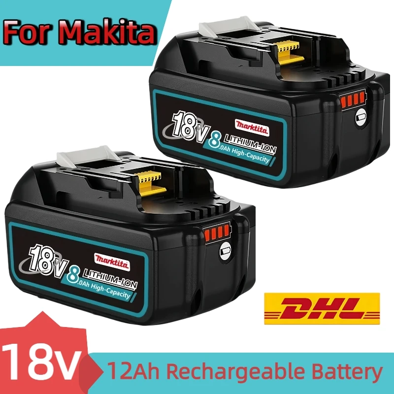 For Makita 6Ah/12Ah/8Ah 18V battery,for replacing for Makita Power Tools BL1860B BL1830B BL1850 BL1840 BL1815lithium battery
For Makita 6Ah/12Ah/8Ah 18V battery,for replacing for Makita Power Tools BL1860B BL1830B BL1850 BL1840 BL1815lithium battery