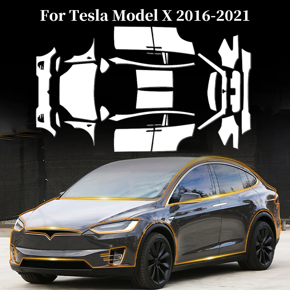 For Tesla Model X 2016-2021 Anti-Scratch TPU Paint Protection Film Car Body Clear Bra Pre-cut PPF Resistant Kit Invisible Cover
For Tesla Model X 2016-2021 Anti-Scratch TPU Paint Protection Film Car Body Clear Bra Pre-cut PPF Resistant Kit Invisible Cover