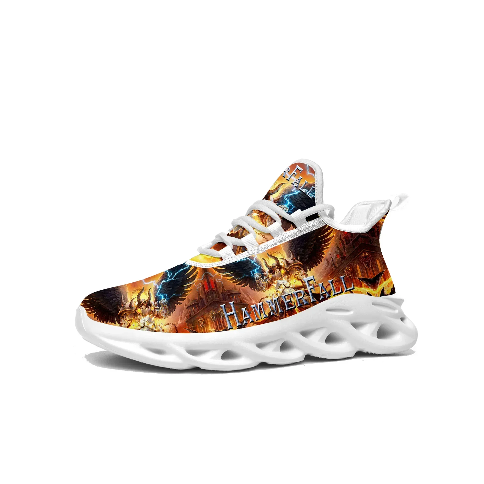 HammerFall Band Flats Sneakers Mens Womens Sports Running Shoes High Quality Sneaker Customization Shoe Lace Up Mesh Footwear
HammerFall Band Flats Sneakers Mens Womens Sports Running Shoes High Quality Sneaker Customization Shoe Lace Up Mesh Footwear