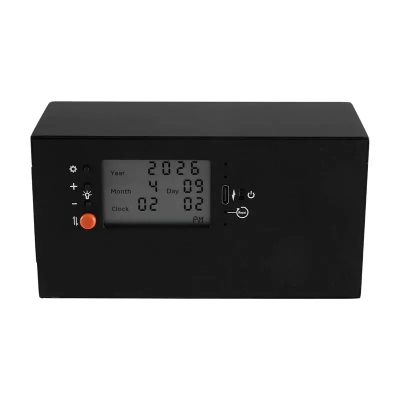 【ALLOWANCE】Automatic Flip Clock-Vintage Retro Digital Desktop Alarm Clock With Minimalist Design For Bedroom Office Space Decor
【ALLOWANCE】Automatic Flip Clock-Vintage Retro Digital Desktop Alarm Clock With Minimalist Design For Bedroom Office Space Decor