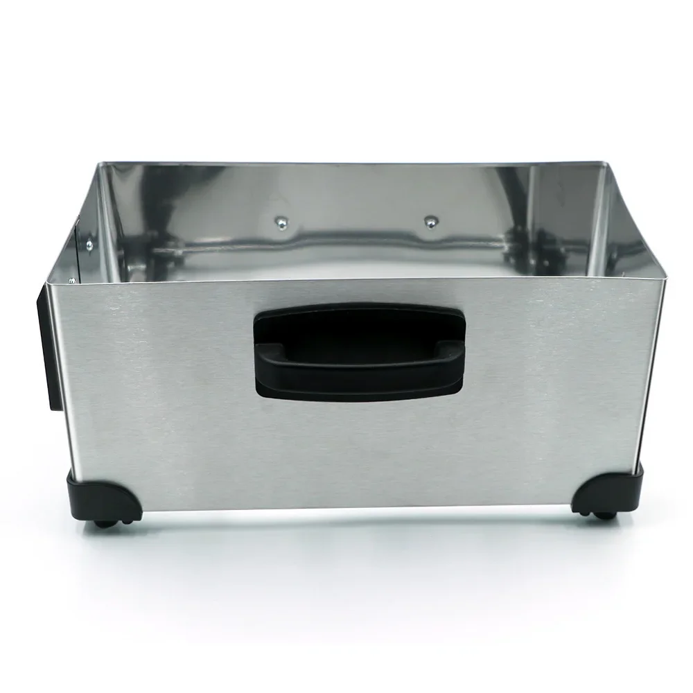 L # 110V220V Electric Deep Fryer 2.5L French Frie Machine Oil Hot Pot Fried Chicken Grill Adjustable
L # 110V220V Electric Deep Fryer 2.5L French Frie Machine Oil Hot Pot Fried Chicken Grill Adjustable