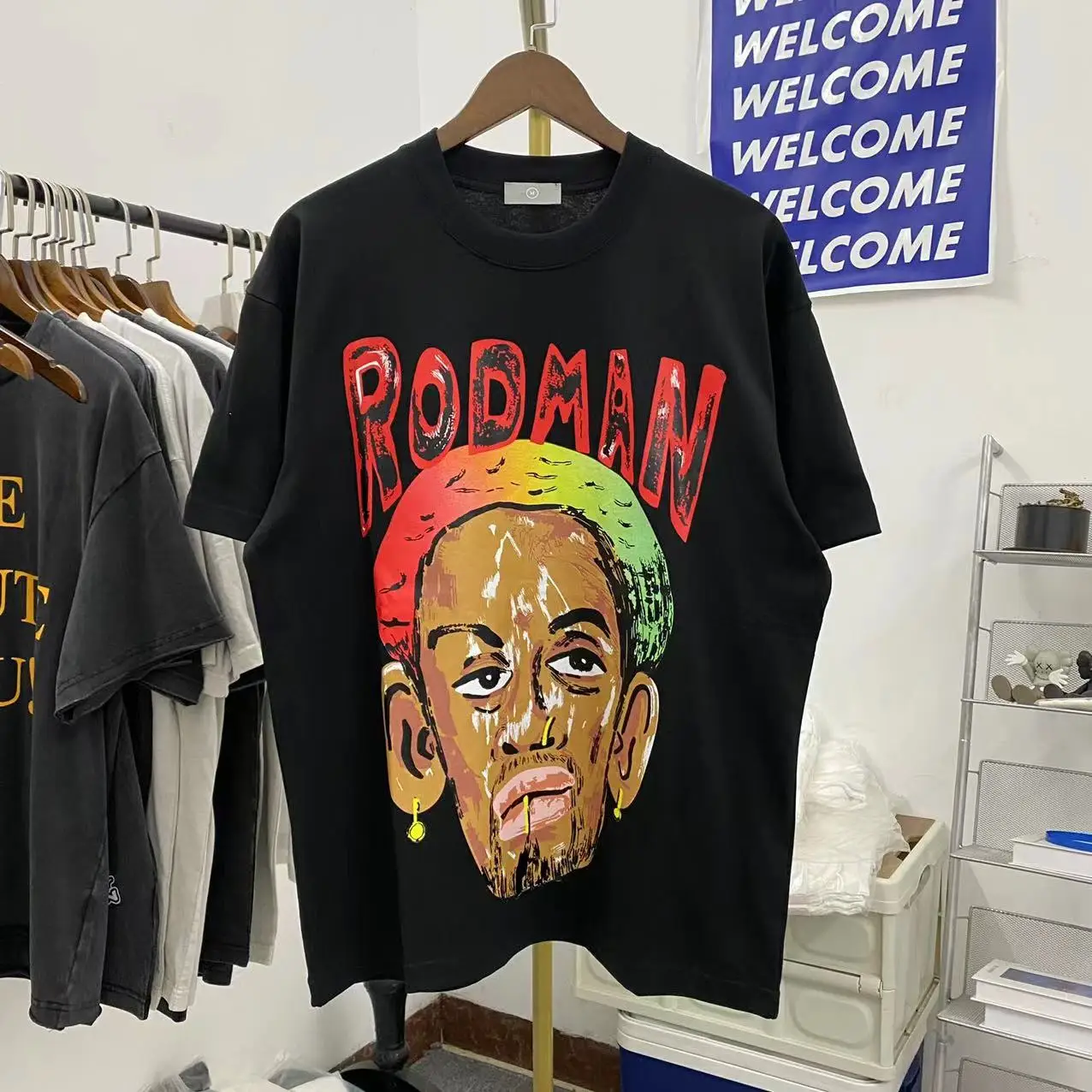 Men's Clothing New Hot-selling Basketball Star printing casual men's and women's loose short sleeve T-shirt Ropa hombre
Men's Clothing New Hot-selling Basketball Star printing casual men's and women's loose short sleeve T-shirt Ropa hombre