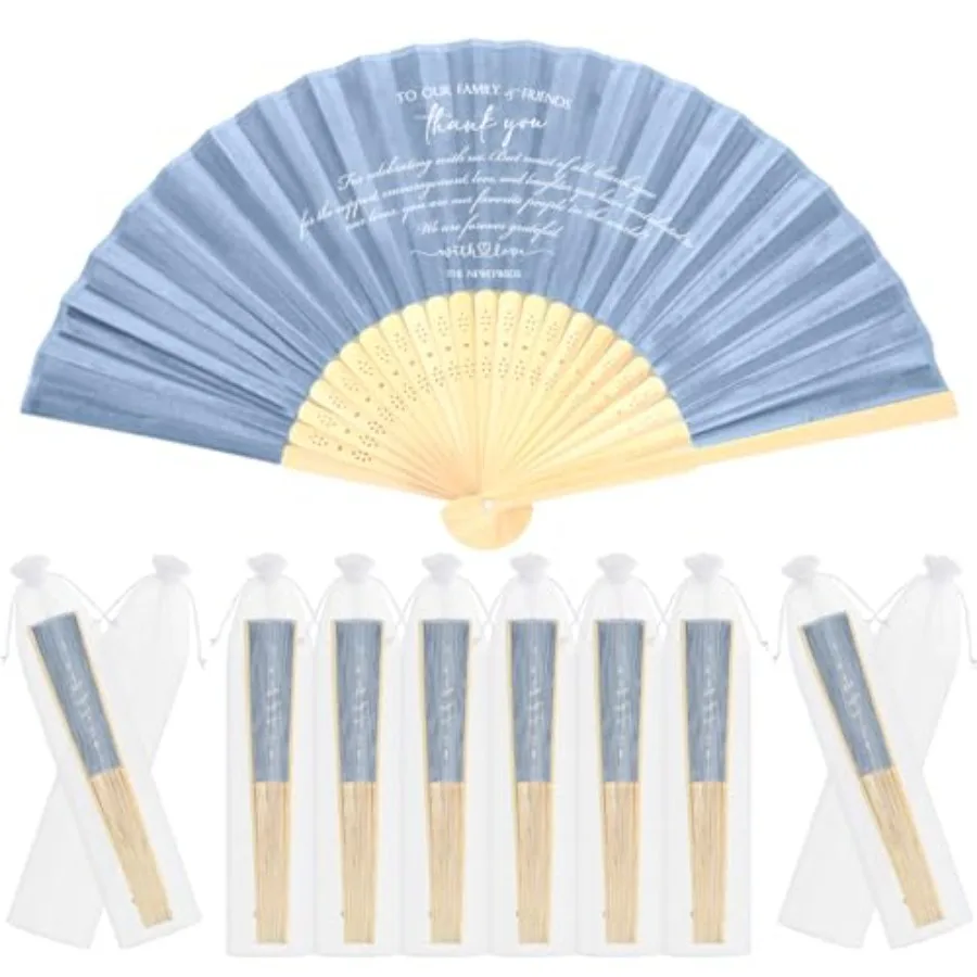 30 Pcs Silk Fabric Folding Fans Bulk for Wedding Guests Thank You Bamboo Folded Hand Fan for Bridal Shower Decoration Favor Vin
30 Pcs Silk Fabric Folding Fans Bulk for Wedding Guests Thank You Bamboo Folded Hand Fan for Bridal Shower Decoration Favor Vin