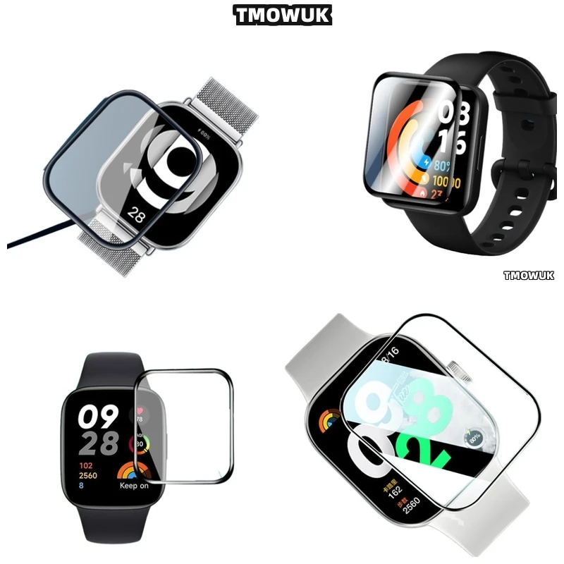 For Xiaomi Redmi Watch 2 3 4 5 MOVE Lite Active - Full Cover Soft Protective Film - 3D - Anti-Scratch PMMA
For Xiaomi Redmi Watch 2 3 4 5 MOVE Lite Active - Full Cover Soft Protective Film - 3D - Anti-Scratch PMMA