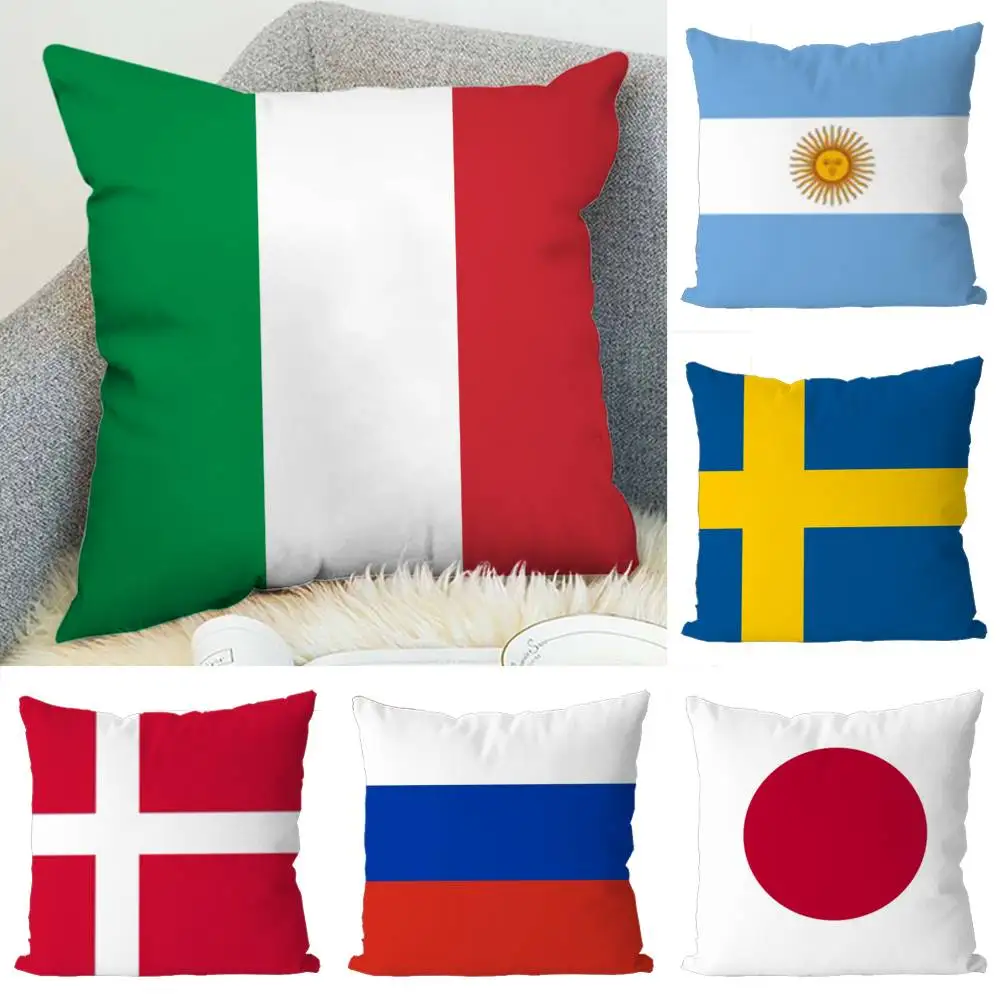 Flag Pillow Case Luxury Double-sided For Car Pillows 45x45 Cushions Cover Home And Decoration Sofa Pillowcase 50x50
Flag Pillow Case Luxury Double-sided For Car Pillows 45x45 Cushions Cover Home And Decoration Sofa Pillowcase 50x50