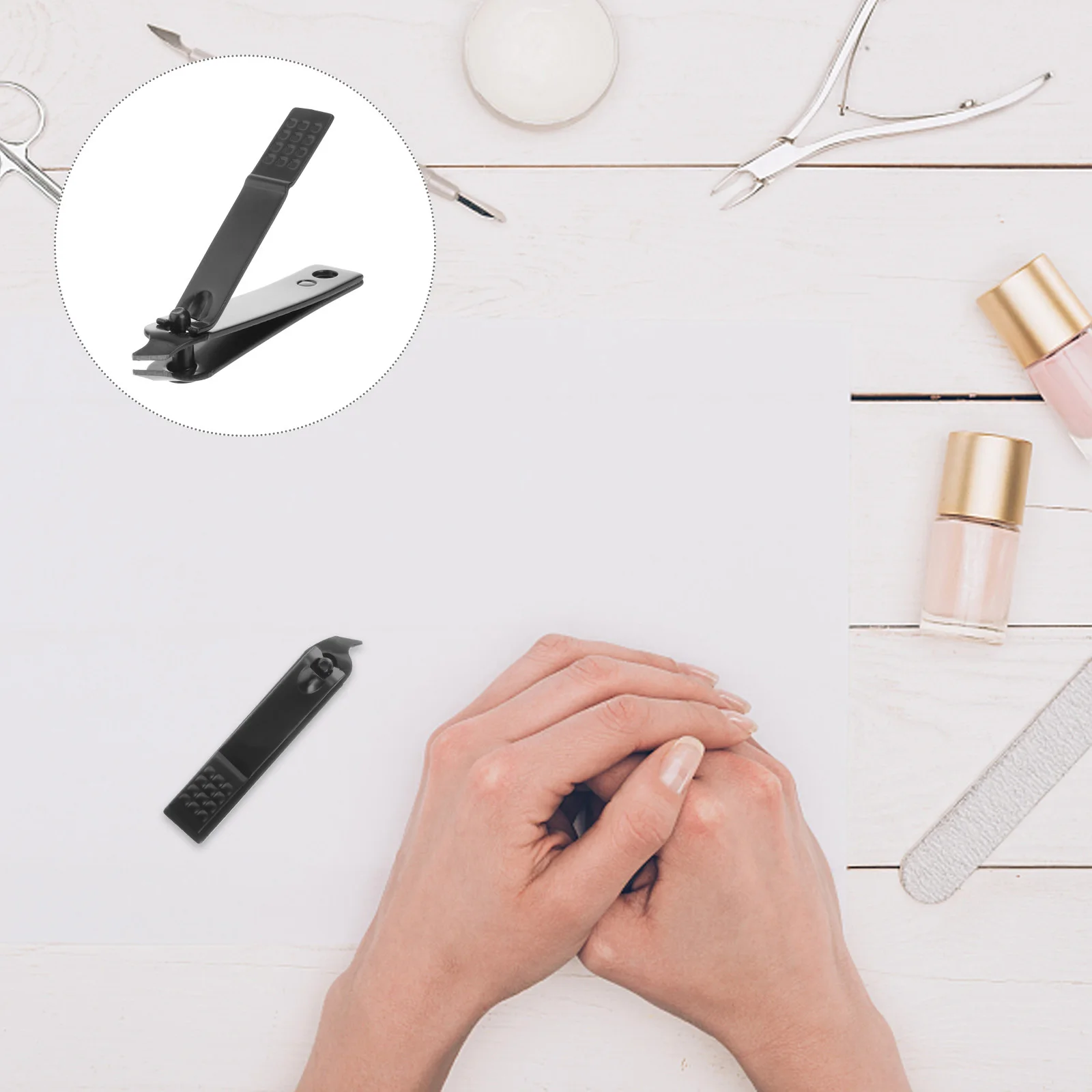 12pcs Nail Cutter Premium Carbon Steel Anti-Slip Ergonomic Manicure Clipper For Daily Care Nail Trimmer Tool Set
12pcs Nail Cutter Premium Carbon Steel Anti-Slip Ergonomic Manicure Clipper For Daily Care Nail Trimmer Tool Set