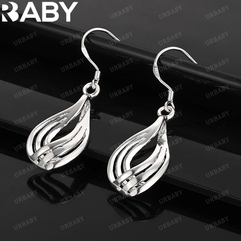 URBABY 925 Sterling Silver Earrings Hollow Teardrop Shape Drop Earrings For Women Jewelry Fashion Party and Daily Wear
URBABY 925 Sterling Silver Earrings Hollow Teardrop Shape Drop Earrings For Women Jewelry Fashion Party and Daily Wear