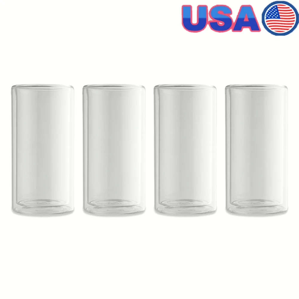 4-Pack 16oz Clear Double Wall Glasses Durable Thermal Insulated Drinkware Ideal Coffee Tea Cocktails Dishwasher Safe Home Bar
4-Pack 16oz Clear Double Wall Glasses Durable Thermal Insulated Drinkware Ideal Coffee Tea Cocktails Dishwasher Safe Home Bar
