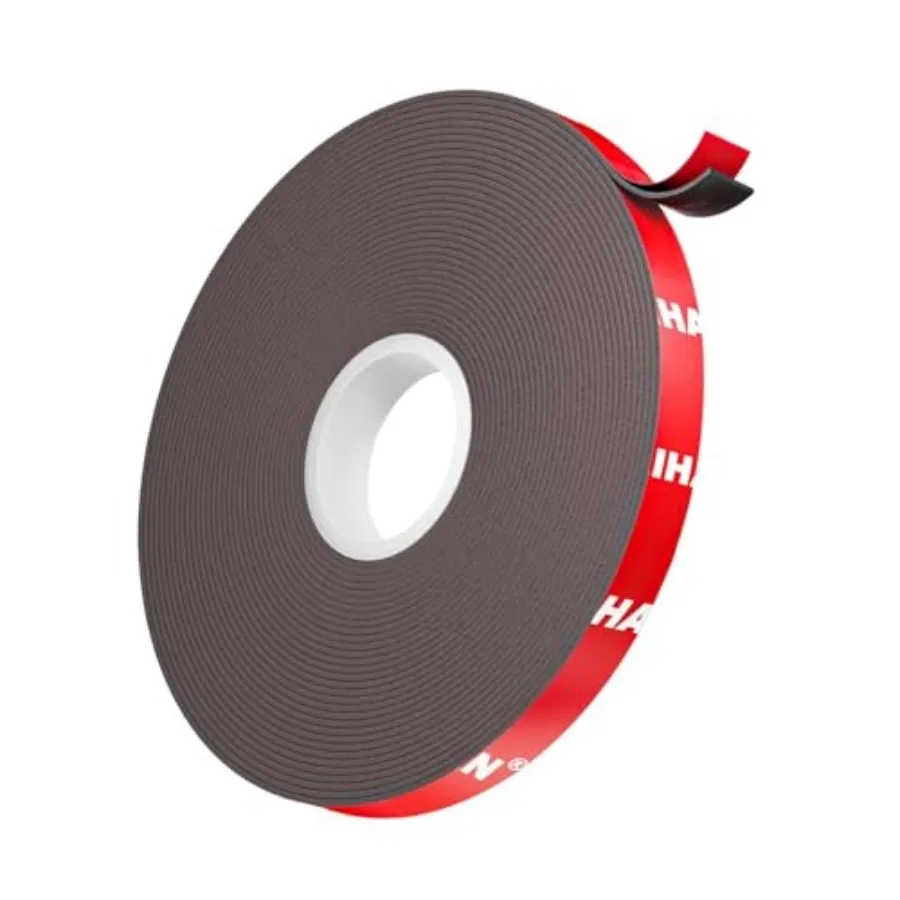 Double-Sided Tape Heavy Duty, Foam Mounting Sticky Tape 1 Roll, 0.4 In x 16.4 FT,Two Sided Strong Adhesive Gel Tape for Wall, N
Double-Sided Tape Heavy Duty, Foam Mounting Sticky Tape 1 Roll, 0.4 In x 16.4 FT,Two Sided Strong Adhesive Gel Tape for Wall, N