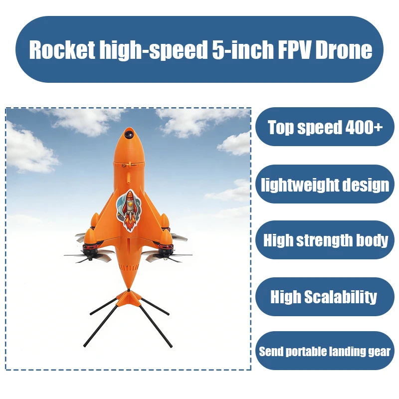 B-CUBE Rocket 5inch FPV Frame Kit Carbon Fiber Racing Drone Quadcopter Freestyle INAV Beatflight F745 H743 PX4 Flight Control
B-CUBE Rocket 5inch FPV Frame Kit Carbon Fiber Racing Drone Quadcopter Freestyle INAV Beatflight F745 H743 PX4 Flight Control