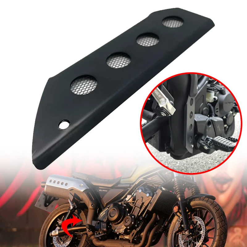 CL 300 500 Exhaust Heat Shield For Honda CL250 CL300 CL500 2023 2024 Motorcycle Thermal Insulation Panels Anti-scalding Cover
CL 300 500 Exhaust Heat Shield For Honda CL250 CL300 CL500 2023 2024 Motorcycle Thermal Insulation Panels Anti-scalding Cover