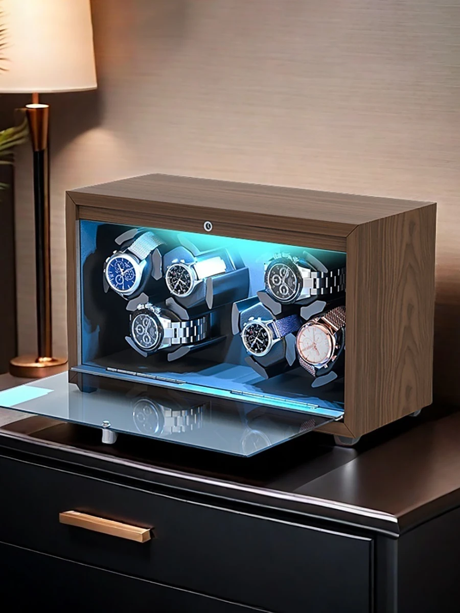 Spot automatic winding watch winder 1/2/4slot watch box MQ-S model carbon fiber color
Spot automatic winding watch winder 1/2/4slot watch box MQ-S model carbon fiber color