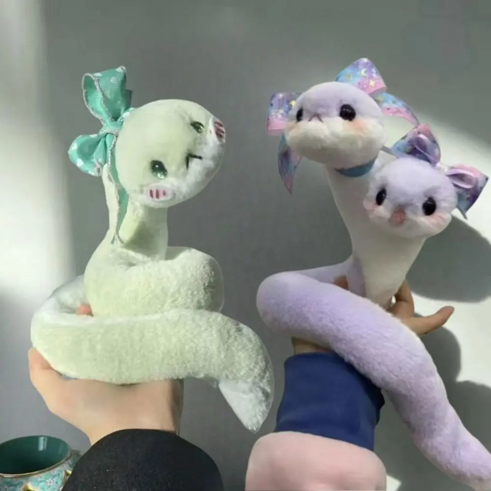 Cute Couple Snake Plush Toy Cartoon Bow Snake Stuffed Doll Mascot Doll Home Bag Ornament Doll Confession Girlfriend Gifts
Cute Couple Snake Plush Toy Cartoon Bow Snake Stuffed Doll Mascot Doll Home Bag Ornament Doll Confession Girlfriend Gifts