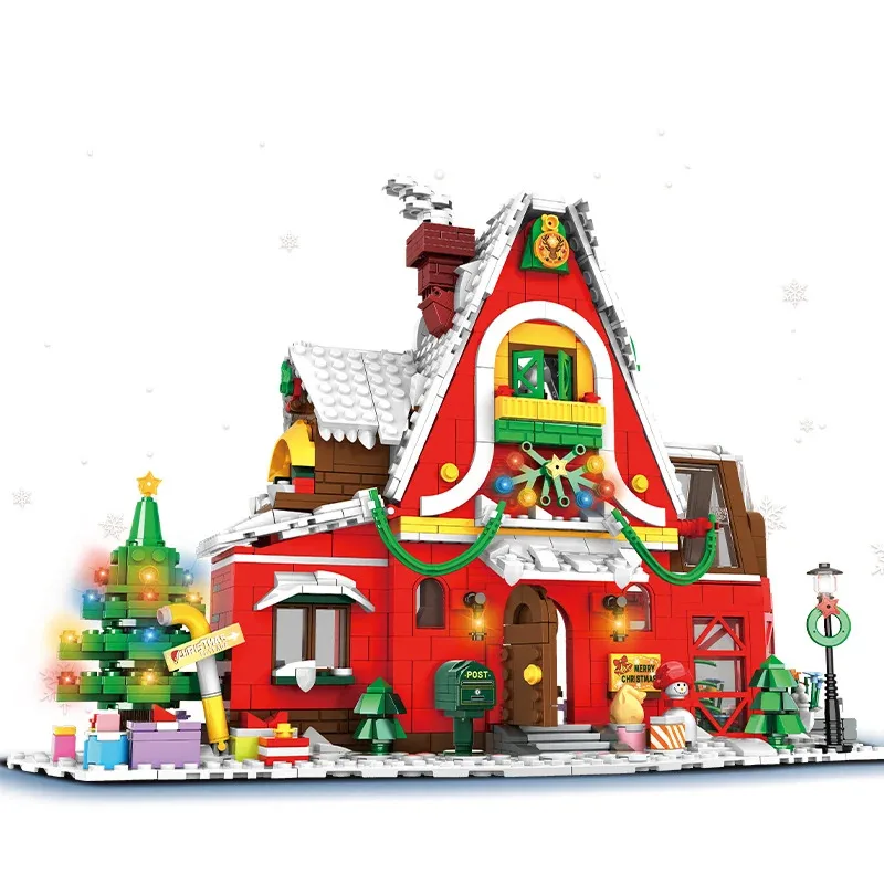 2023 City Creativity Winter Village Christmas House Christmas ART House Model Building Blocks Bricks Kids Toys Christmas Gift
2023 City Creativity Winter Village Christmas House Christmas ART House Model Building Blocks Bricks Kids Toys Christmas Gift