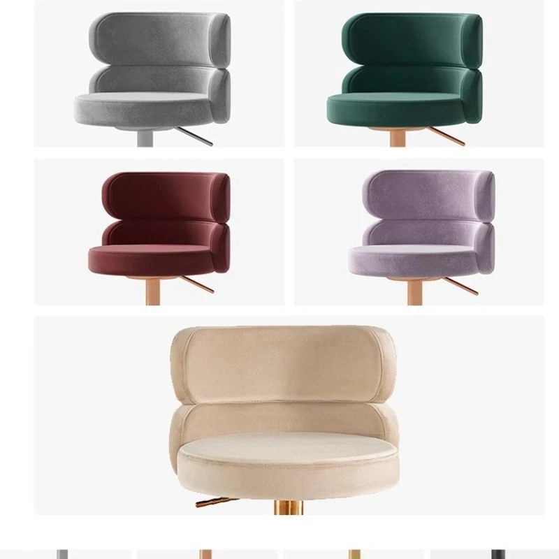 Высококачественные стулья для вечеринок, круглые стильные табуреты, мебель для бара, роскошный бархатный барный стул, современный дизайн, золотой для отдыха
Высококачественные стулья для вечеринок, круглые стильные табуреты, мебель для бара, роскошный бархатный барный стул, современный дизайн, золотой для отдыха