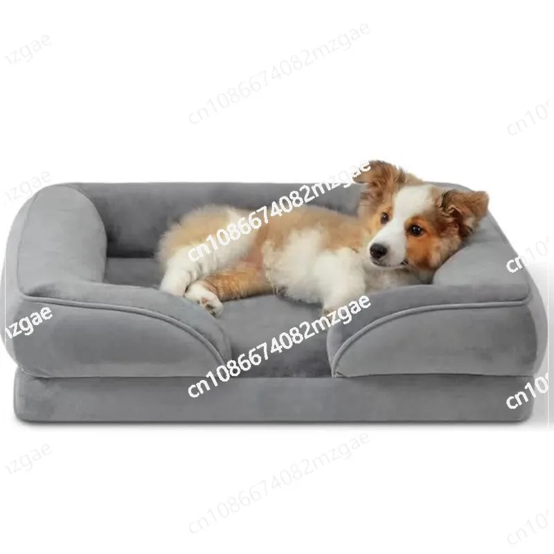 Pet supplies Dog plush sofa Comfortable removable cleaning Universal medium and large pet nest
Pet supplies Dog plush sofa Comfortable removable cleaning Universal medium and large pet nest