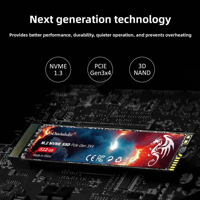2026 New NVMe PCIe M.2 Internal SSD, High Speed Solid State Drive for Laptop PC
2026 New NVMe PCIe M.2 Internal SSD, High Speed Solid State Drive for Laptop PC