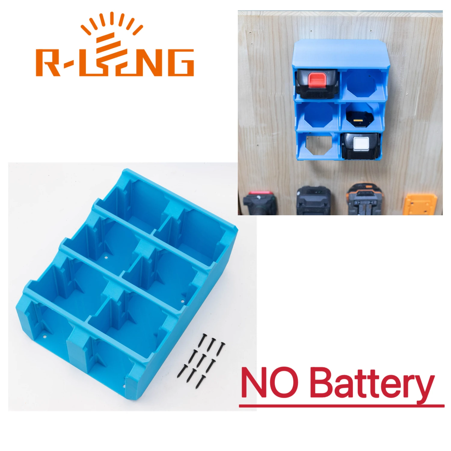 Portable Cordless rack-8 battery version Battery Holder Tool Battery Storage rack For Makita 18V Li-ion Battery (No Battery)
Portable Cordless rack-8 battery version Battery Holder Tool Battery Storage rack For Makita 18V Li-ion Battery (No Battery)