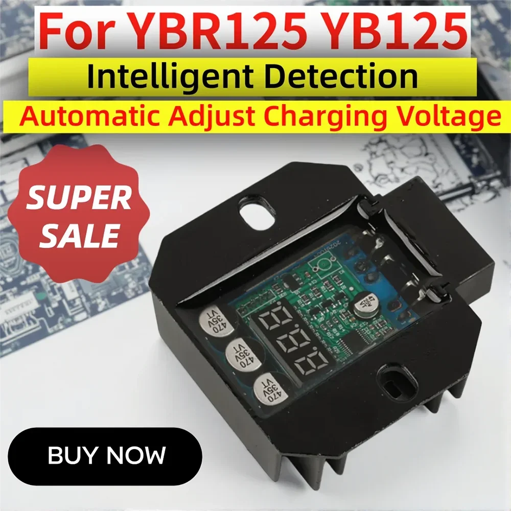For Yamaha YBR125 YB125 YBR 125 TTR125E TTR125LE Motorcycle Intelligent Detection Automatic Adjust Voltage Regulator Rectifier
For Yamaha YBR125 YB125 YBR 125 TTR125E TTR125LE Motorcycle Intelligent Detection Automatic Adjust Voltage Regulator Rectifier