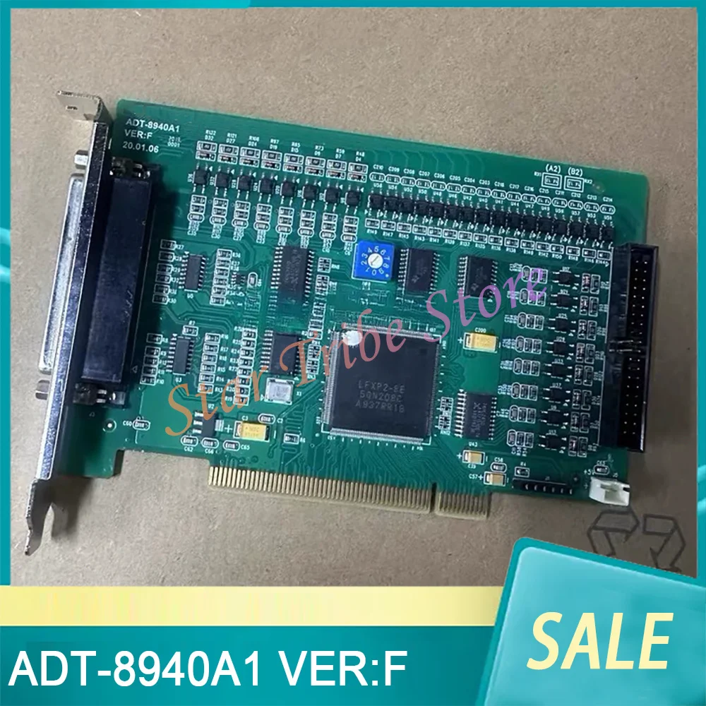 ADT-8940A1 VER:F Four Axis Servo/Motion Control Card
ADT-8940A1 VER:F Four Axis Servo/Motion Control Card