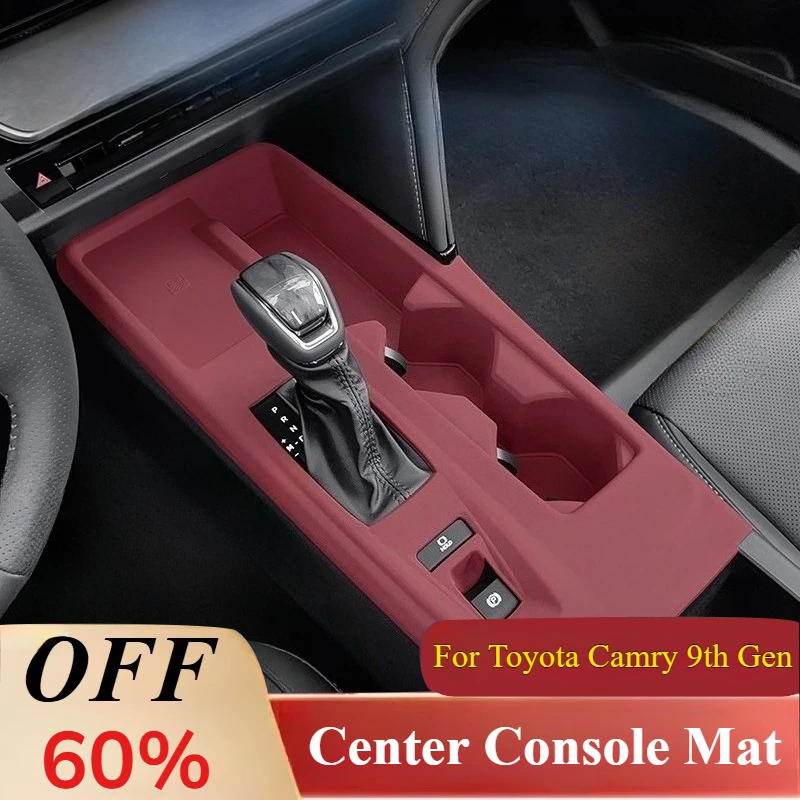 For Toyota Camry 9th Gen: Center Console Mat - Silicone Protective Pad, Wireless Charging Compatible Interior Trim Components
For Toyota Camry 9th Gen: Center Console Mat - Silicone Protective Pad, Wireless Charging Compatible Interior Trim Components