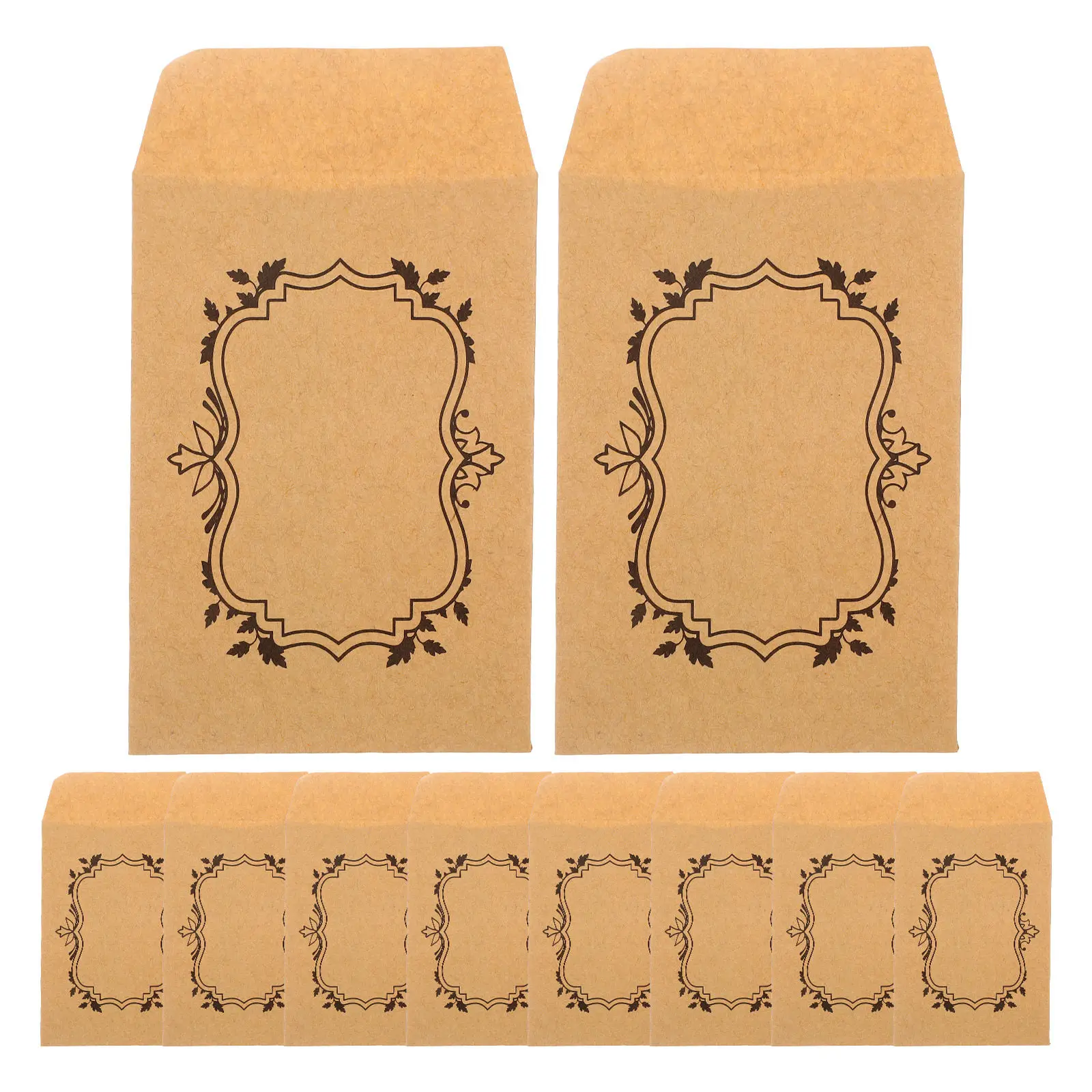 50Pcs Brown Kraft Paper Envelopes Self Sealing for Cash Coins Budgeting Mini Money Envelopes Small Office Craft Storage Reusable
50Pcs Brown Kraft Paper Envelopes Self Sealing for Cash Coins Budgeting Mini Money Envelopes Small Office Craft Storage Reusable