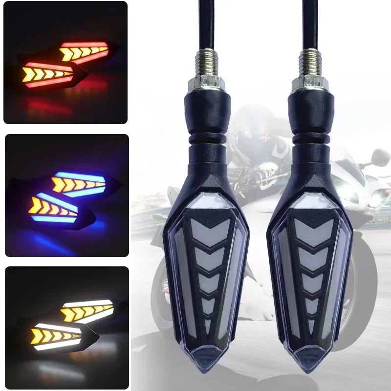 2pcs 12V Double Color Motorcycle Running Turn Light Double Glow 22Led Motorcycle Lights Water Line Light Brake Lights
2pcs 12V Double Color Motorcycle Running Turn Light Double Glow 22Led Motorcycle Lights Water Line Light Brake Lights