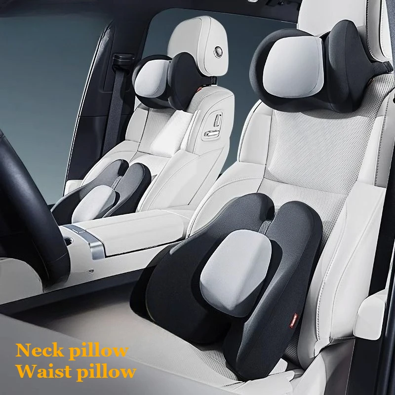 Ergonomic Seat Cushion Car Seat Pillow Neck Pillow Memory Cottom Car Accessories Interior Travel Waist Support Car Headkrest
Ergonomic Seat Cushion Car Seat Pillow Neck Pillow Memory Cottom Car Accessories Interior Travel Waist Support Car Headkrest