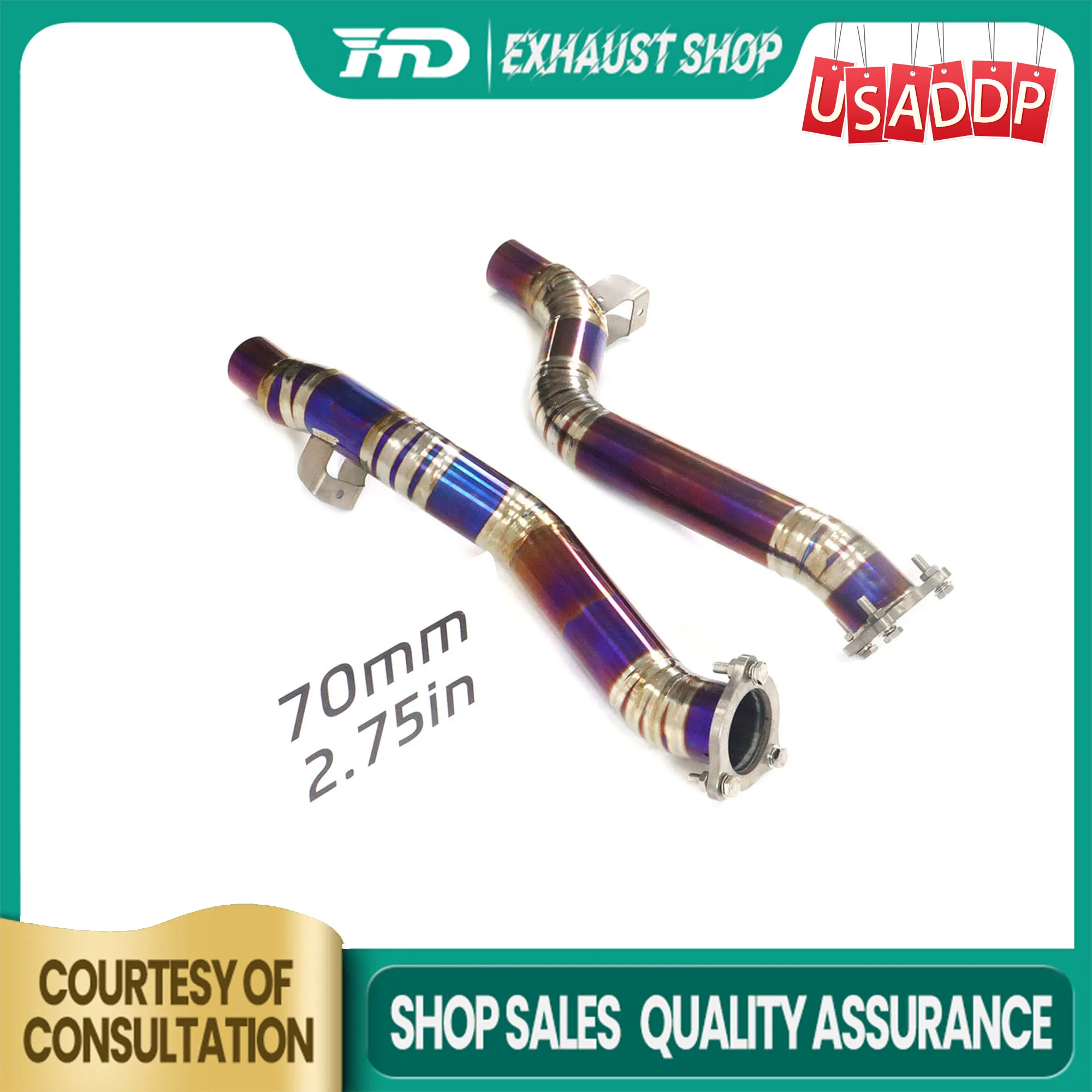 Resonant Tube Ti for Porsche Cayenne 958 4.8L without cat Exhaust system Replacement installation HMD
Resonant Tube Ti for Porsche Cayenne 958 4.8L without cat Exhaust system Replacement installation HMD